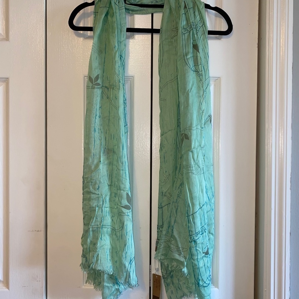 Look Collection new bird cage scarf with bonus unbranded Minnie Mouse scarf